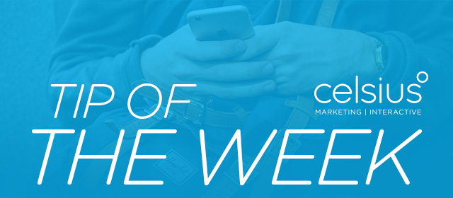 logo header "tip of the week"
